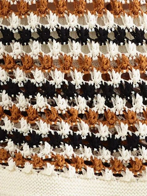 ERES Disco striped crochet shorts - White - zdjęcie produktu nr 2