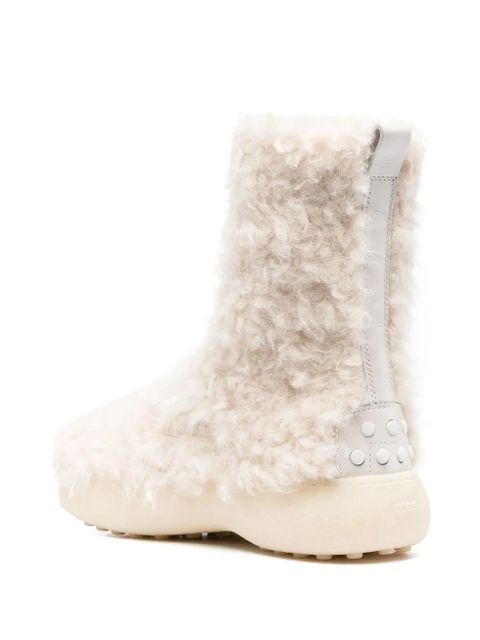 Tod's W.G. lace-up boots - Neutrals