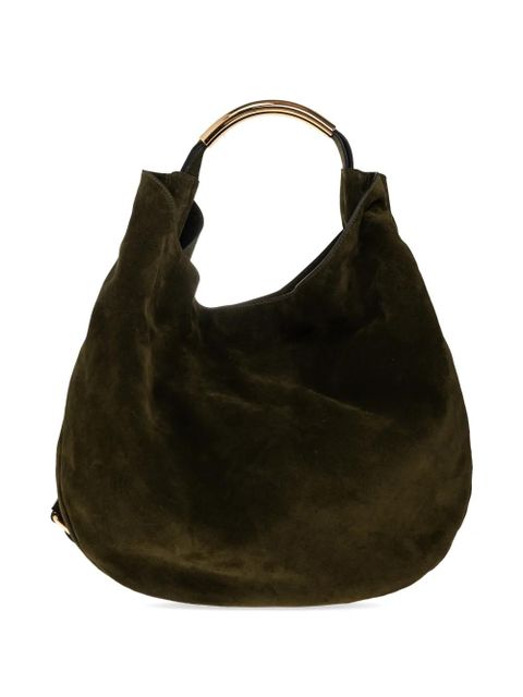 Moschino logo detail tote bag - Green