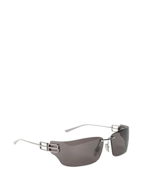 Balenciaga square-frame rimless sunglasses - Grey - zdjęcie produktu nr 2