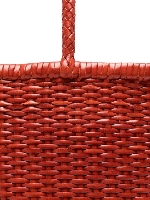 DRAGON DIFFUSION big B Weave woven tote bag - Orange