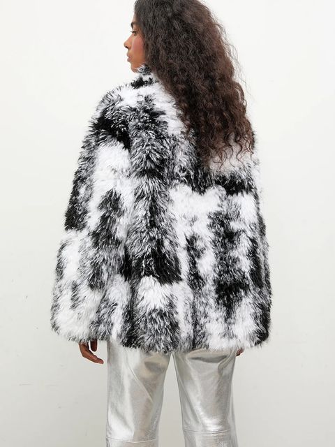 Answear.LAB kurtka kolor czarny przejściowa oversize