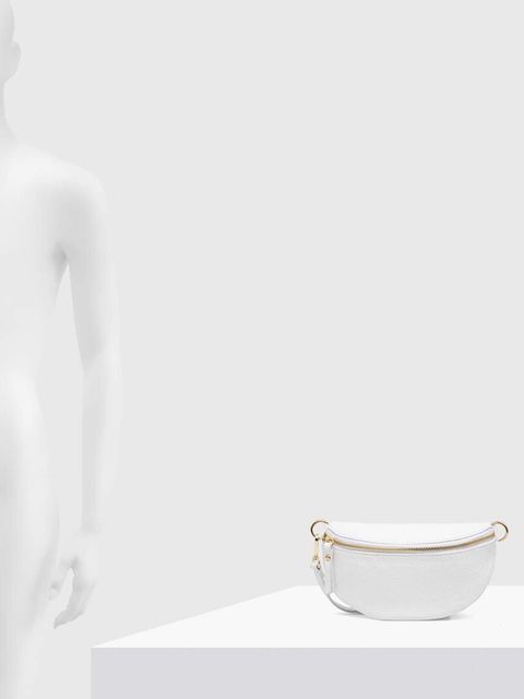 Answear.LAB nerka skórzana kolor biały