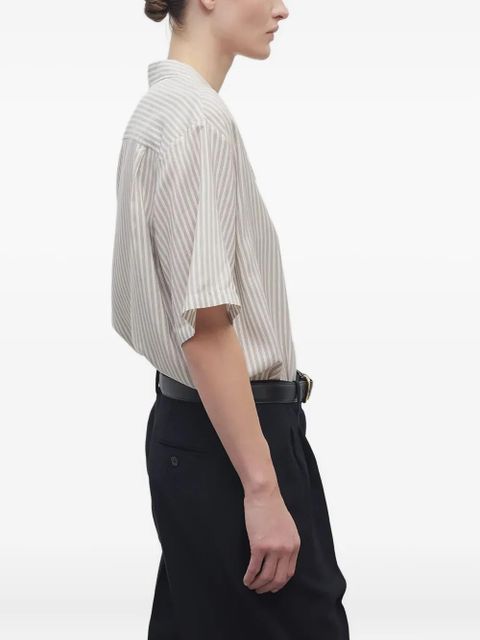 The Row striped short-sleeve shirt - White - zdjęcie produktu nr 2