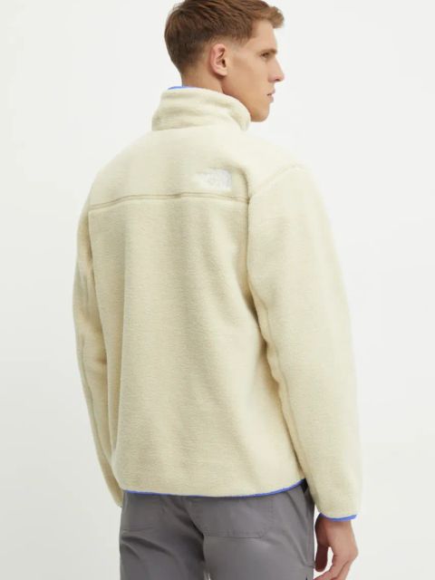 The North Face kurtka dwustronna TNF x Yinka Ilori kolor beżowy przejściowa NF0A89GK4D51