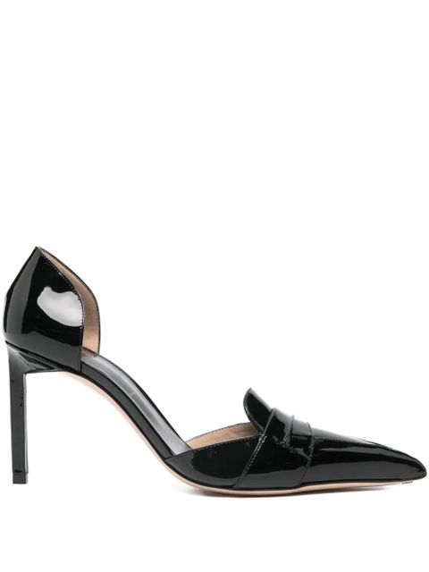 TOM FORD 85mm leather heeled pumps - Black - zdjęcie produktu nr 1