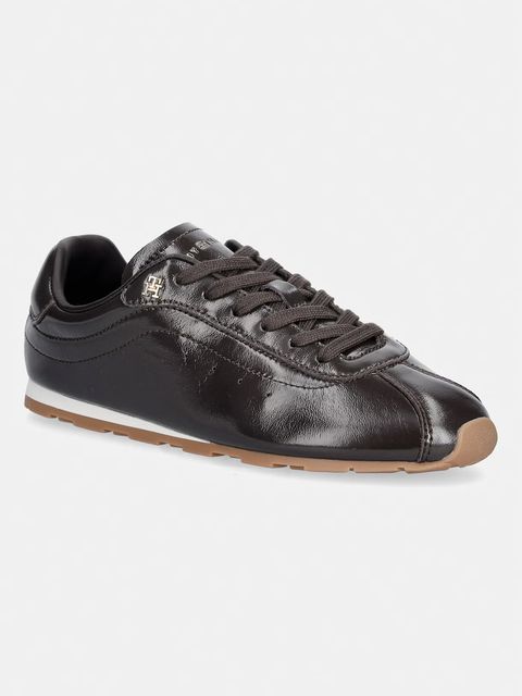 Tommy Hilfiger BELLA SNEAKER LEATHER sneakersy damskie skórzane - zdjęcie produktu nr 1