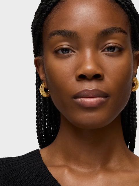 Tous kolczyki ze srebra pokrytego złotem Miranda - zdjęcie produktu nr 2