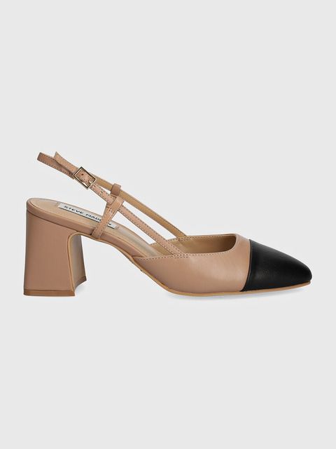 Steve Madden czółenka Zeina kolor beżowy na słupku SM11003126 - zdjęcie produktu nr 2