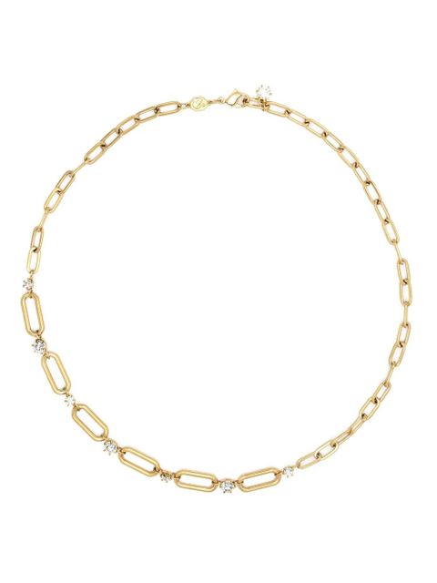 Swarovski Constella crystal-embellishment necklace - Gold - zdjęcie produktu nr 1
