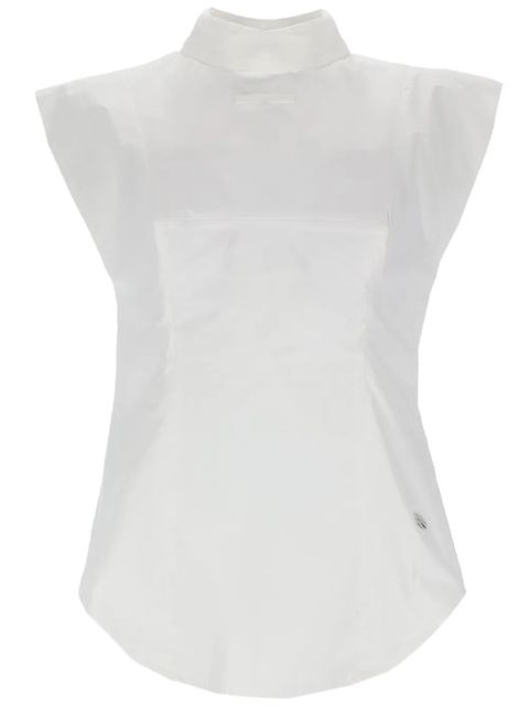 Jean Paul Gaultier collar top - White - zdjęcie produktu nr 2