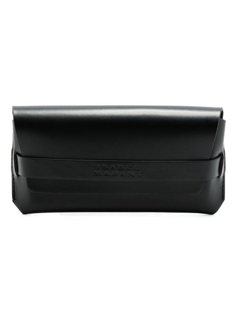 Isabel Marant Eyewear tortoiseshell geometric-frame sunglasses - Brown