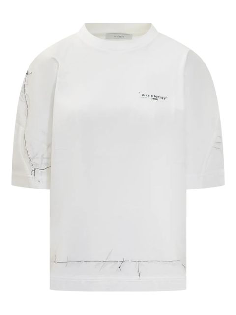 Givenchy graphic-print T-shirt - White - zdjęcie produktu nr 1