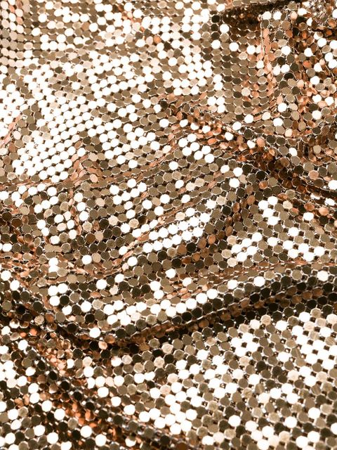 Rabanne embellished tank top - Gold