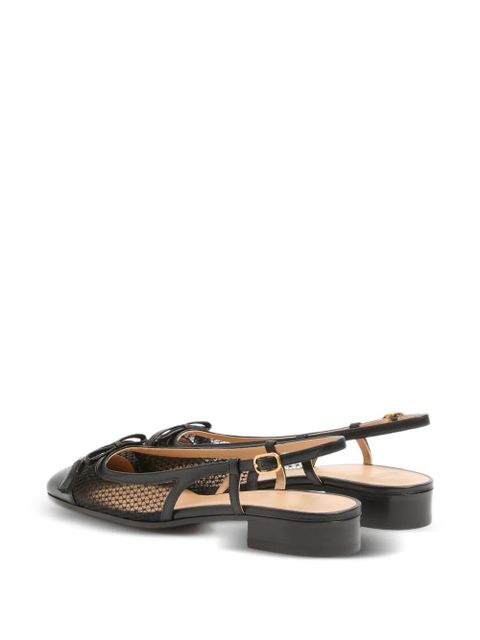 Valentino Garavani Valet Du Roi VLogo slingback pumps - Black