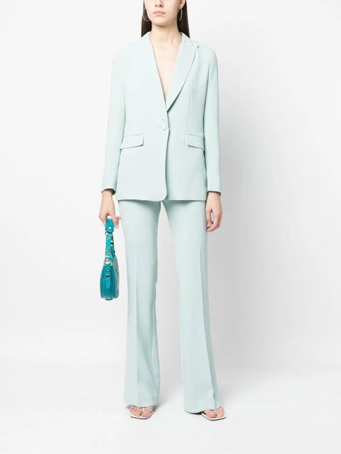 TWINSET pressed-crease tailored trousers - Green - zdjęcie produktu nr 2