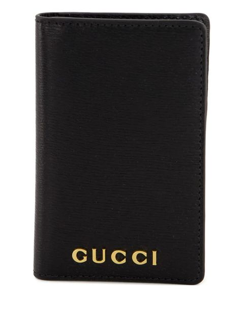 Gucci leather card holder - Black - zdjęcie produktu nr 1