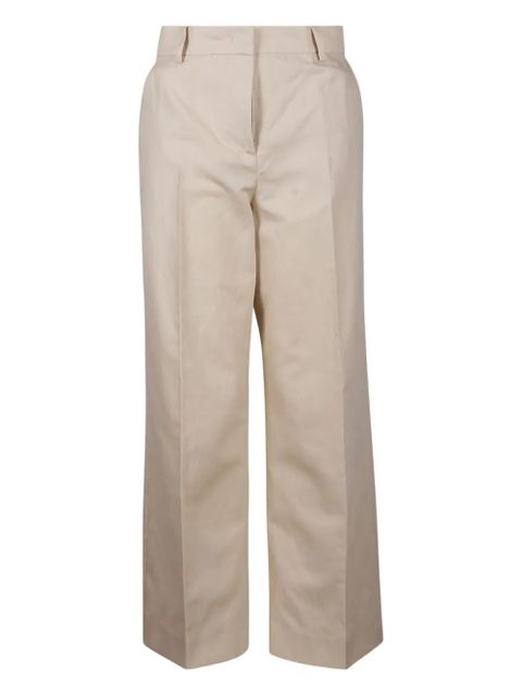 Weekend Max Mara belt-loop virgin-wool trousers - Neutrals - zdjęcie produktu nr 1