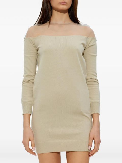 MM6 Maison Margiela long-sleeved dress - Neutrals