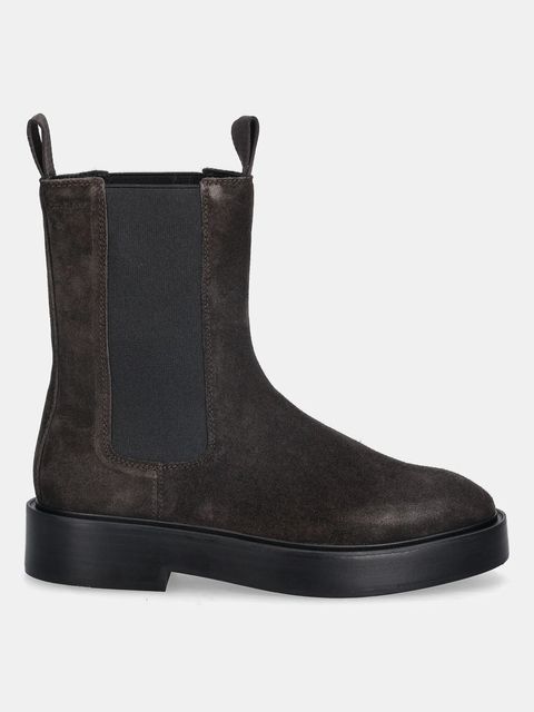 Calvin Klein sztyblety zamszowe CONVAVE WELT CHESEA SUEDE - zdjęcie produktu nr 1