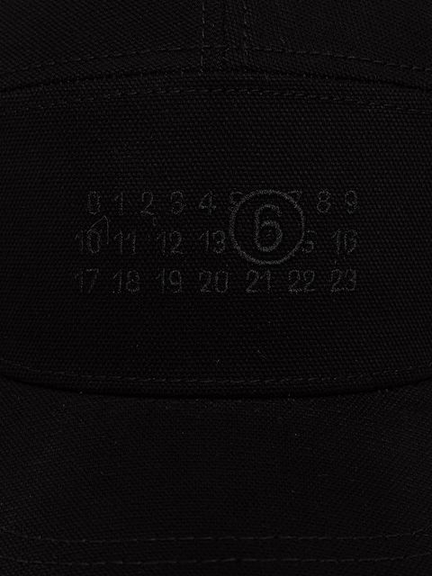 MM6 Maison Margiela czapka z daszkiem bawełniana - zdjęcie produktu nr 1