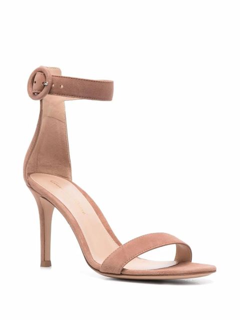 Gianvito Rossi Portofino 85mm sandals - Neutrals