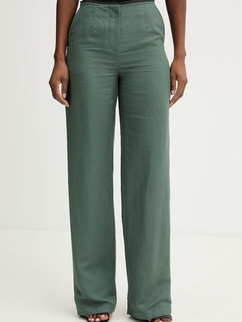 Patrizia Pepe spodnie damskie z wiskozy - zdjęcie produktu nr 2