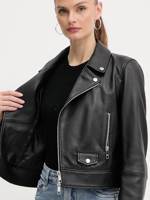 BOSS ramoneska skórzana Sayuri