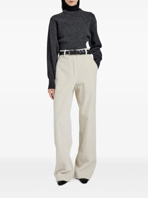 Proenza Schouler corduroy straight trousers - Neutrals - zdjęcie produktu nr 2