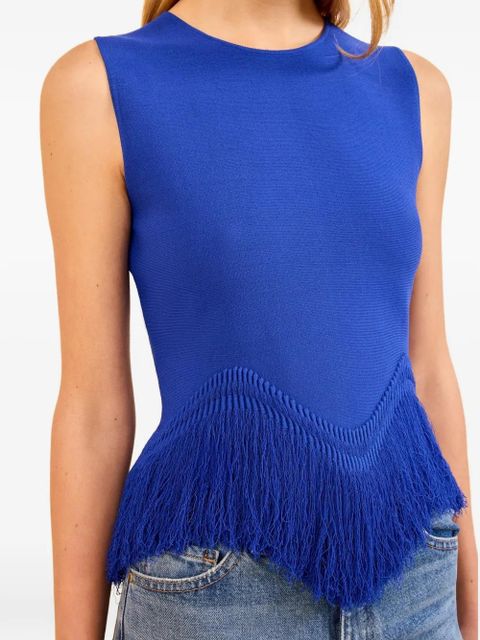 Ulla Johnson Koa fringed top - Blue - zdjęcie produktu nr 1
