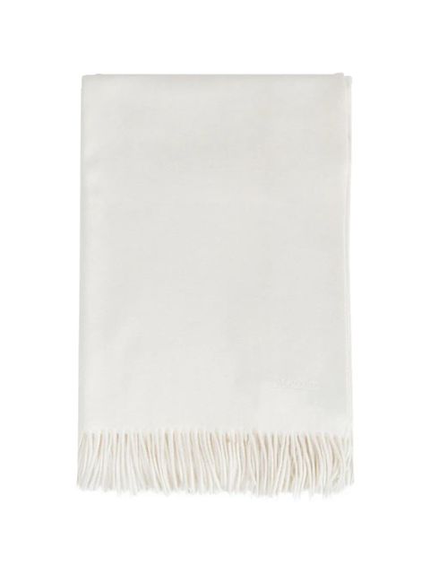 Max Mara fringed scarf - White - zdjęcie produktu nr 1