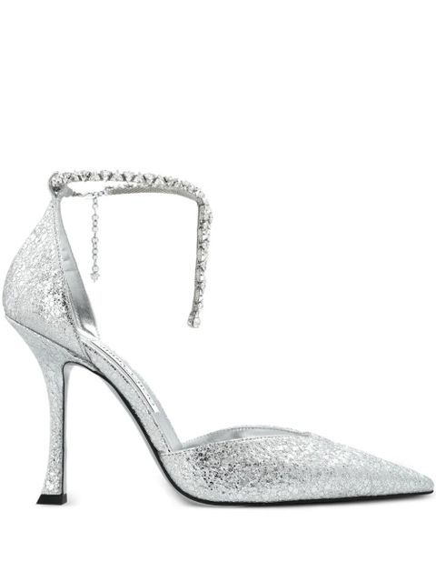 Jimmy Choo 110mm Stevie pumps - Silver - zdjęcie produktu nr 1