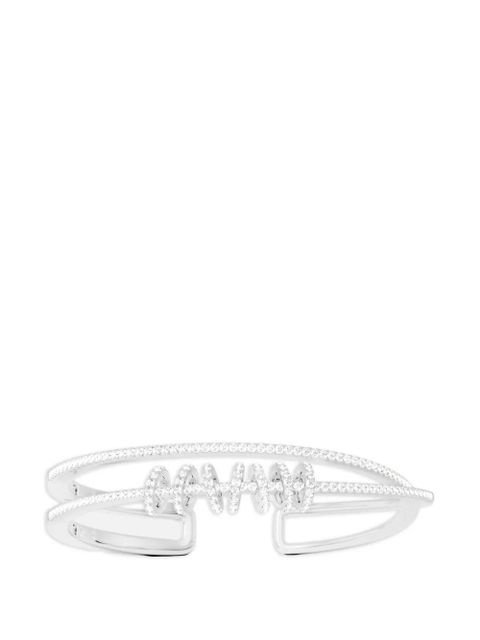 APM Monaco sliding rings cuff bracelet - Silver - zdjęcie produktu nr 1