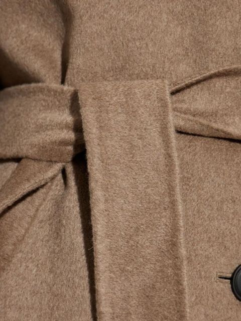 Max Mara button belted coat - Brown