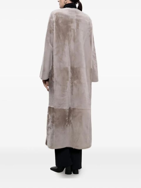 Yves Salomon shearling coat - Neutrals