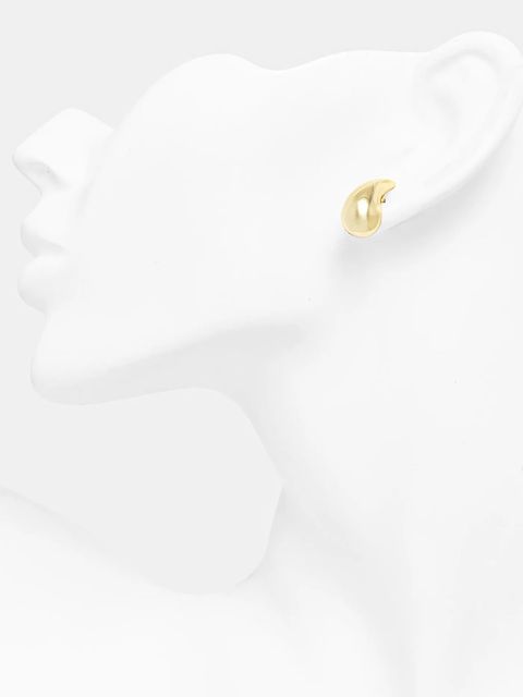 Answear.LAB kolczyki ze srebra 925 pozłacanego 18k złotem - zdjęcie produktu nr 2