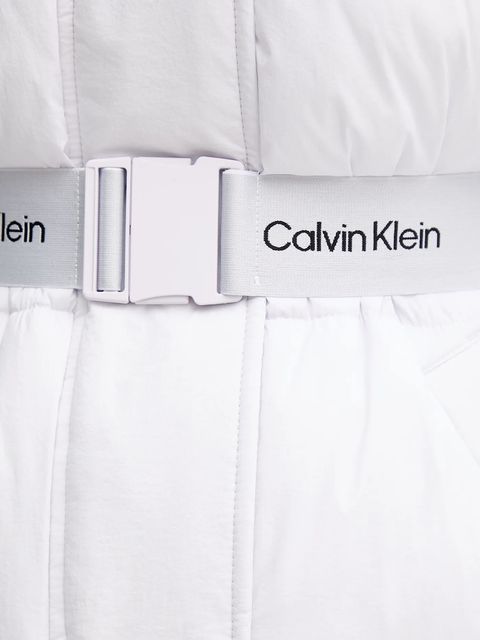 Calvin Klein Jeans kurtka kolor fioletowy zimowa LV047D507G