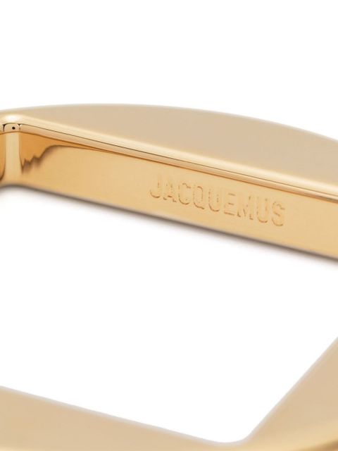 Jacquemus Le Bracelet Rond bracelet - Gold