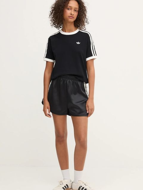 adidas Originals t-shirt Ruffle 3S Tee damski kolor czarny KC8819 - zdjęcie produktu nr 2