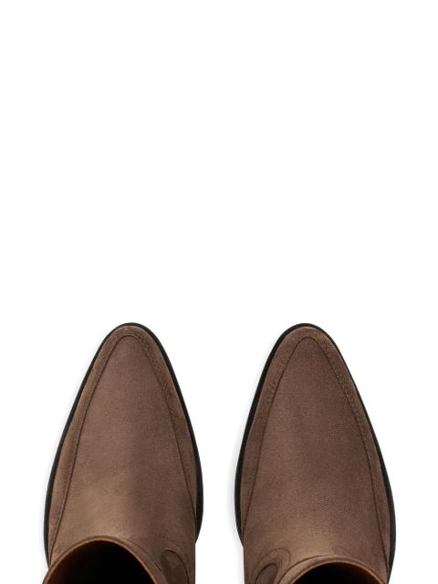 ETRO 45mm suede ankle boots - Brown