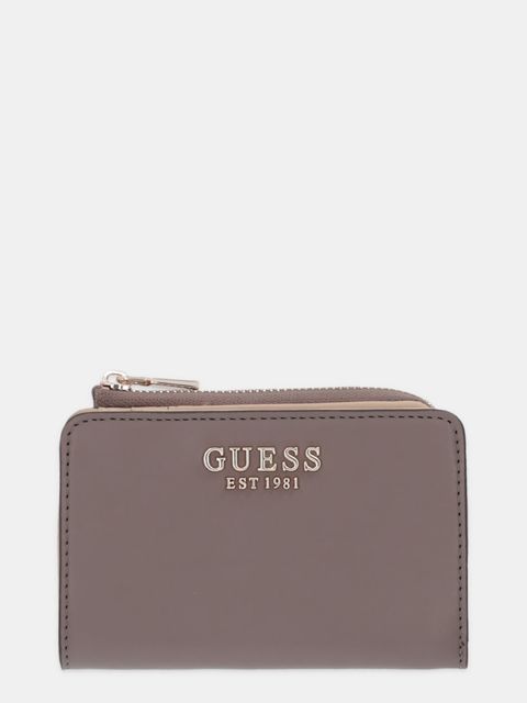 Guess portfel JANE damski kolor brązowy SWVG98 91156