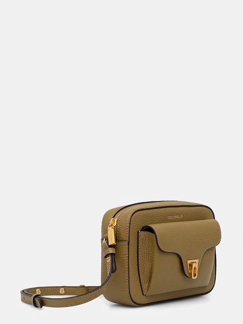 Coccinelle torebka skórzana kolor zielony E1 MF6 55 04 01 - zdjęcie produktu nr 2