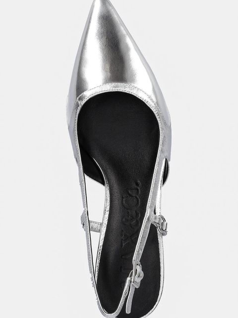 MAX&Co. czółenka skórzane