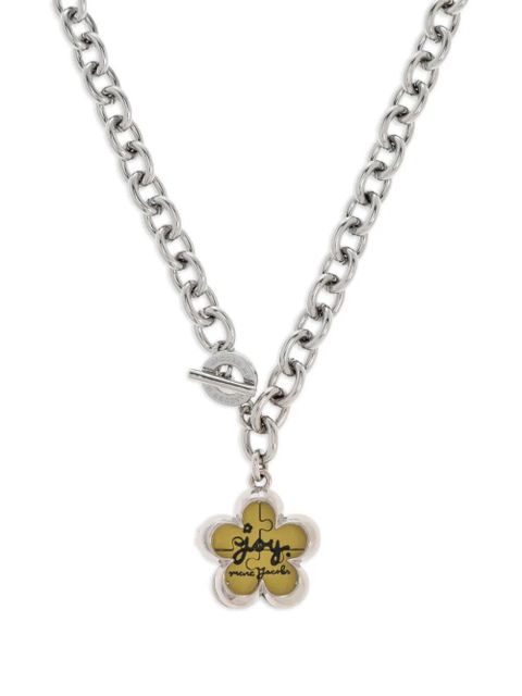 Marc Jacobs flower-charm chain necklace - Silver - zdjęcie produktu nr 2