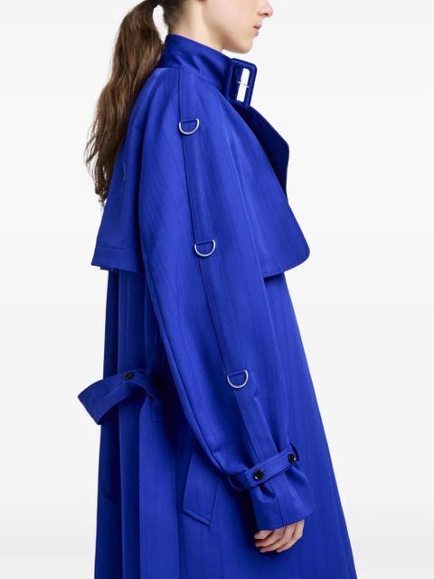 Proenza Schouler Sabina belted coat - Blue