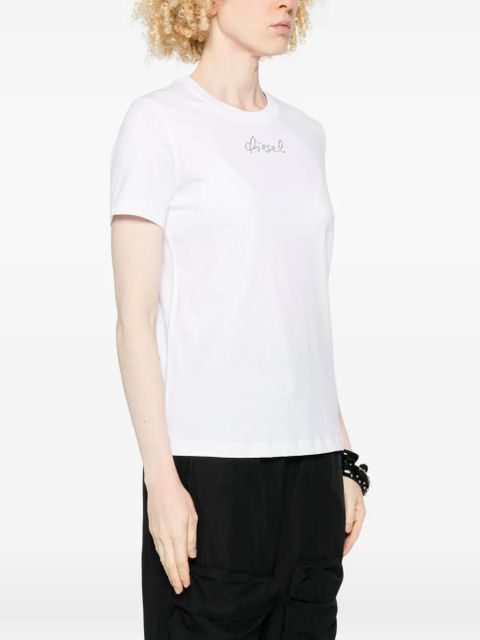 Diesel short-sleeves logo T-shirt - White