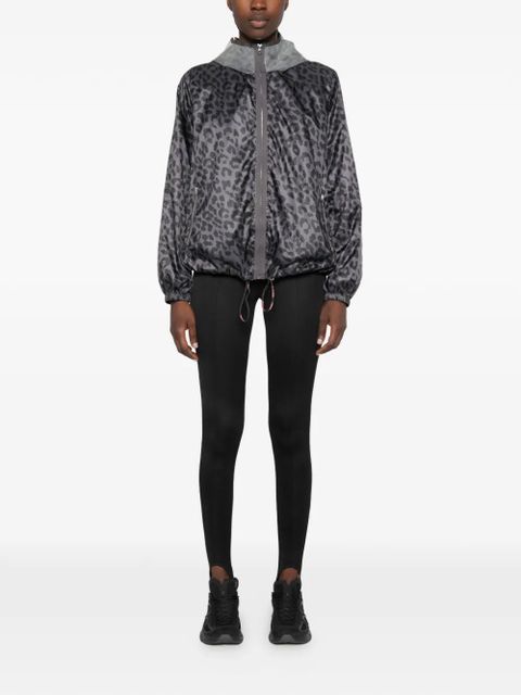 PINKO animal-print hooded jacket - Grey - zdjęcie produktu nr 2