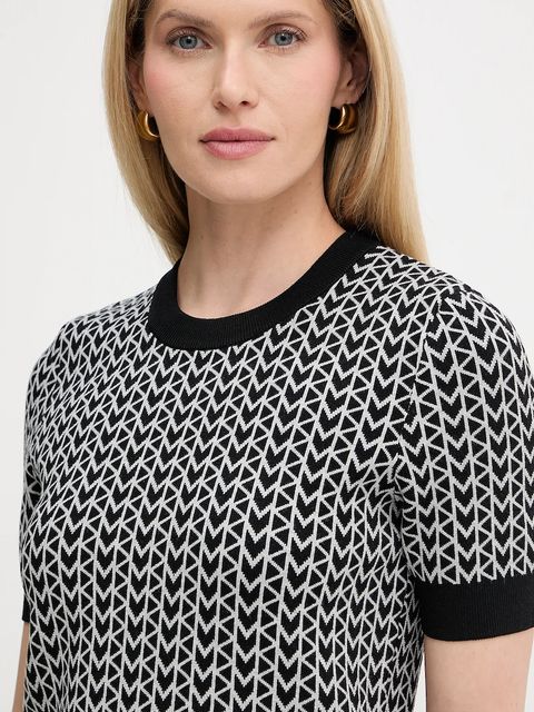 MICHAEL Michael Kors t-shirt damski kolor szary MT56198HQG