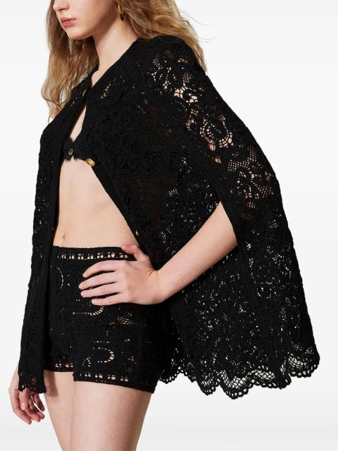 TWINSET knitted shorts - Black