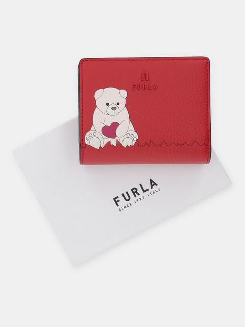Furla portfel skórzany damski kolor czerwony WP00307 BX4291 4524S
